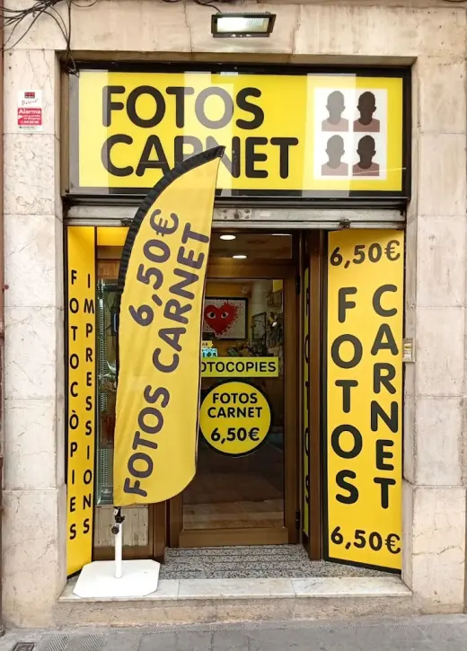 FOTOS CARNET 6,50EU GROC i NEGRE